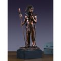 Marian Imports Indian Man Sculpture 4.5 x 12 in. 54060